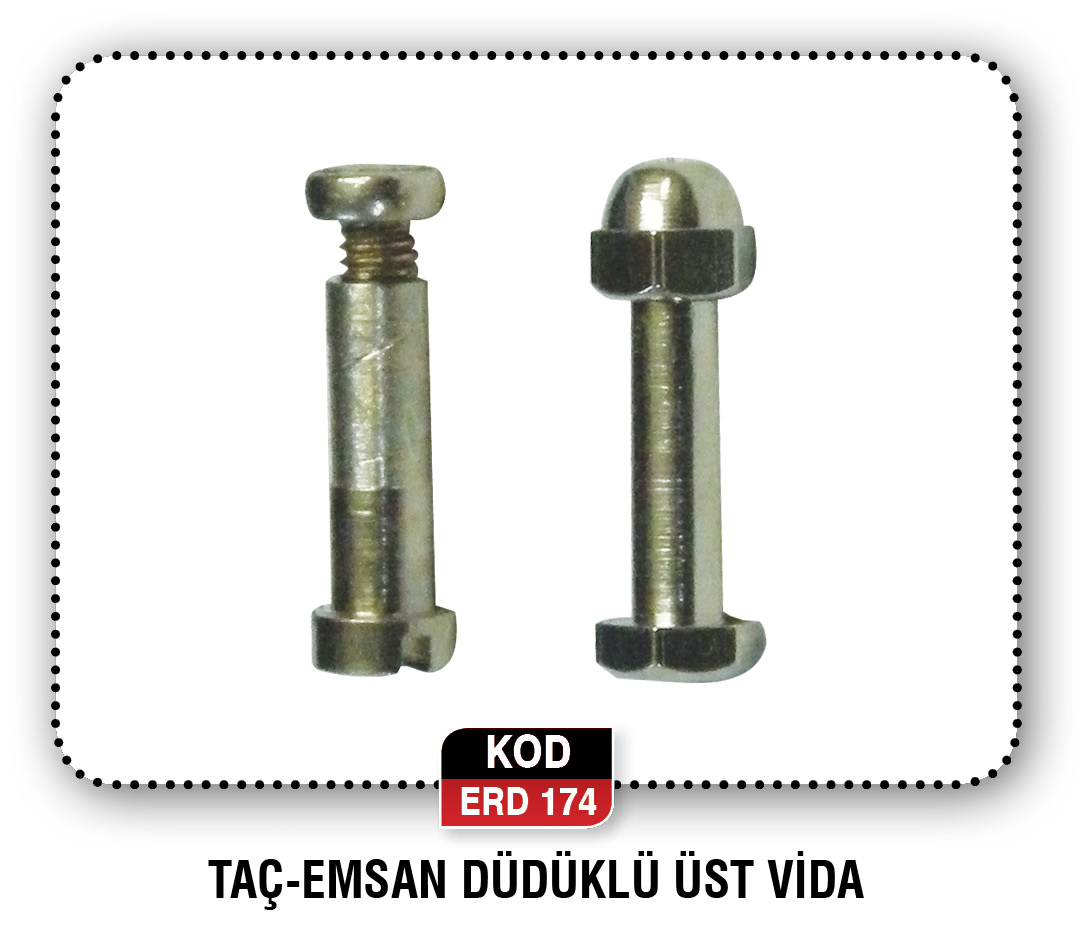 TAÇ ÜST VİDA ERD 180